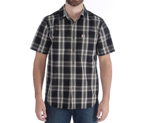Carhartt S/S Essential Open Collar Shirt Plaid