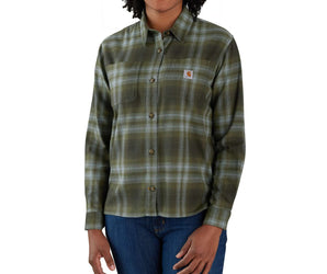 Carhartt Midweight Flannel L/S Plaid Shirt
